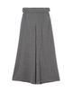 ウールジョーゼット ワイドフレアパンツ
