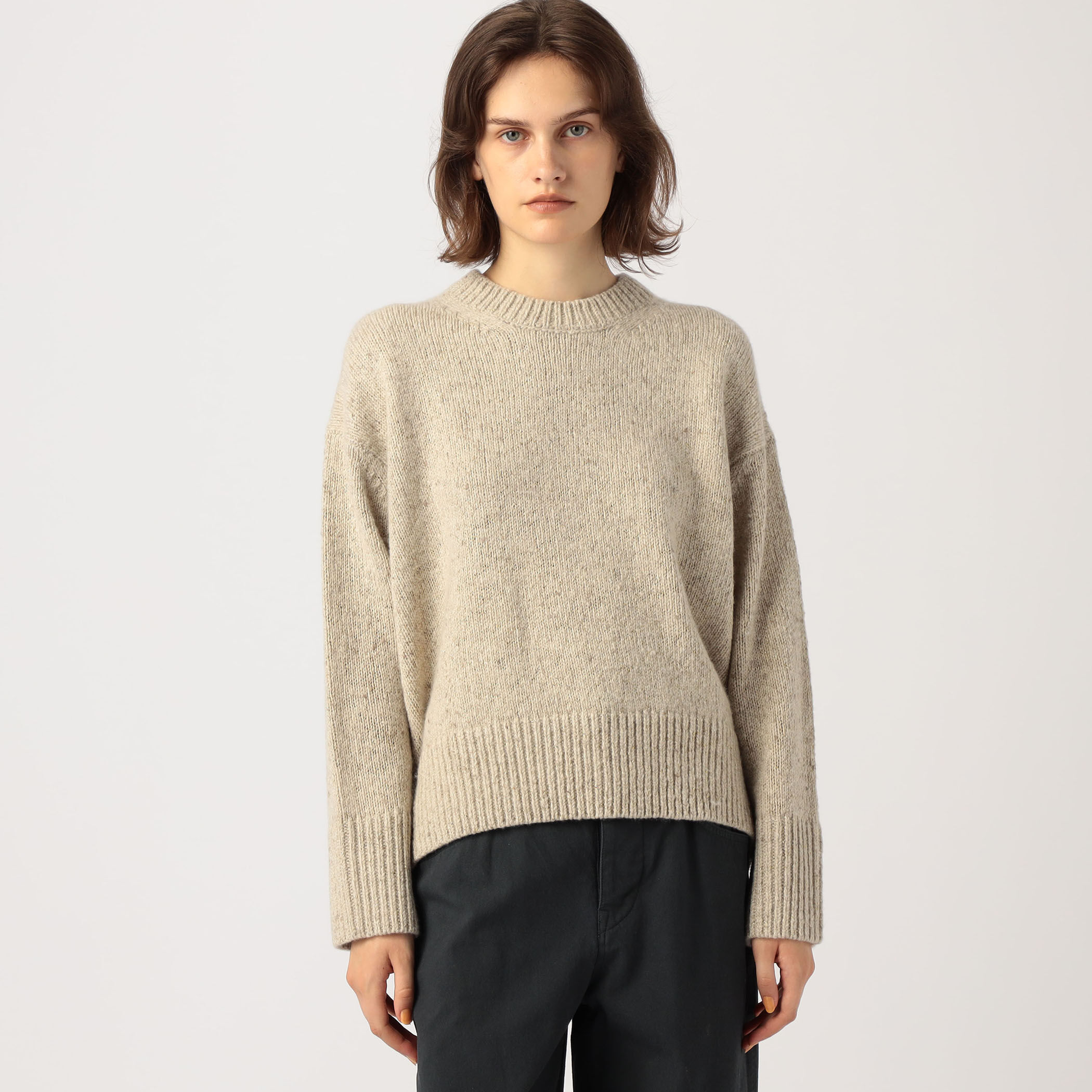 ツイーディールレックス クルーネックプルオーバー