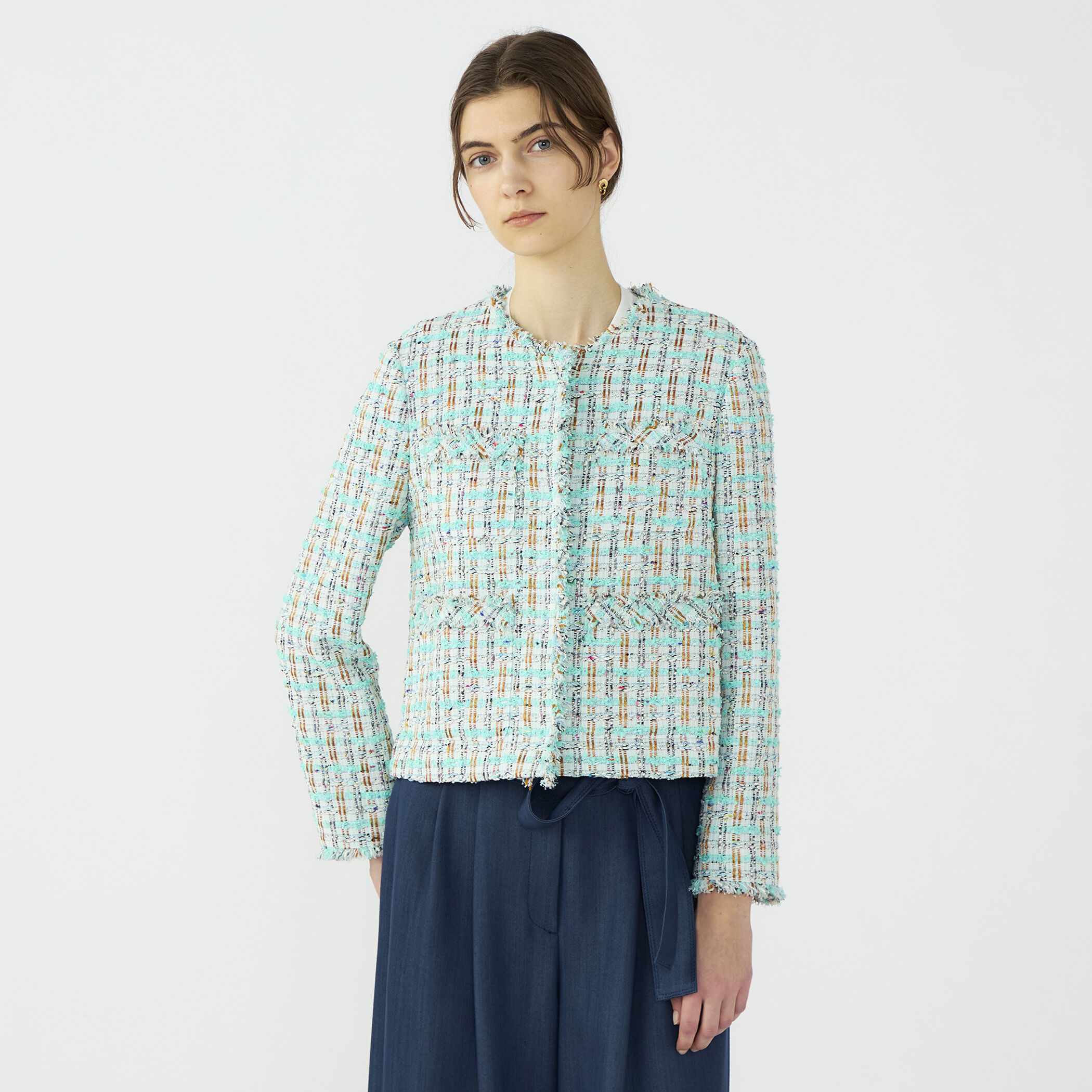 Sorbet クルーネックジャケット｜トゥモローランド 公式通販