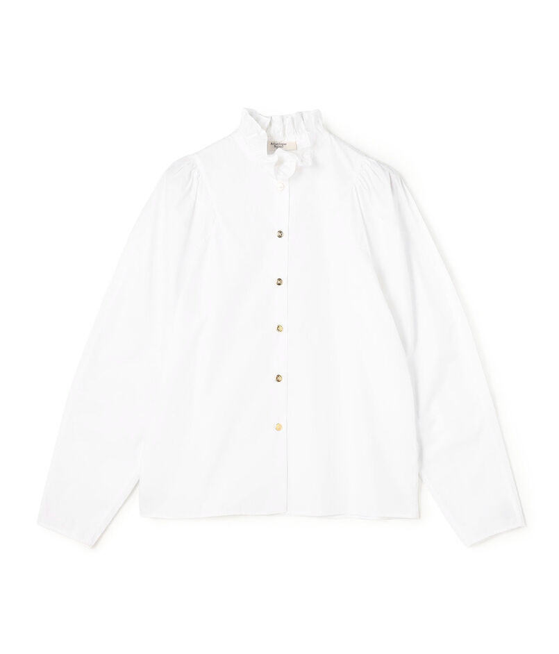 Atlantique Ascoli UNTITLED 3 フリルカラーシャツ