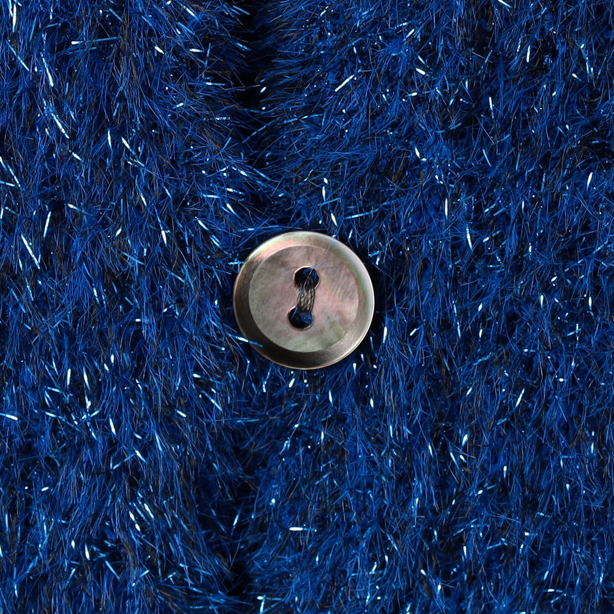 ルレックスシェニール クルーネックカーディガン