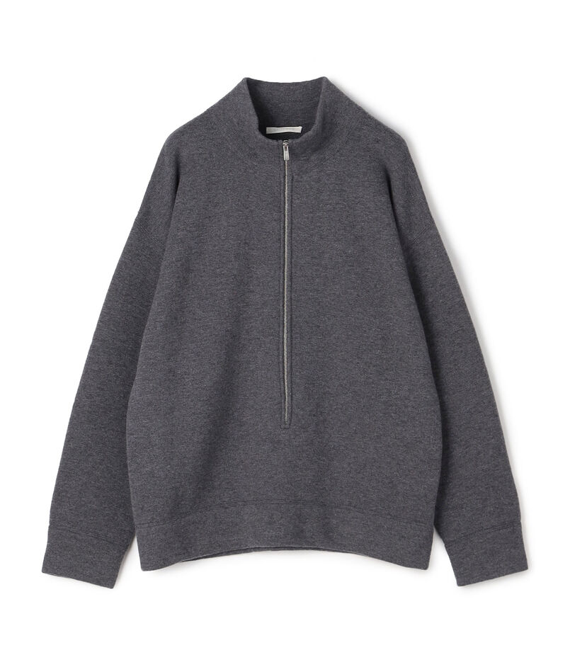 バックパイル ハーフジッププルオーバー