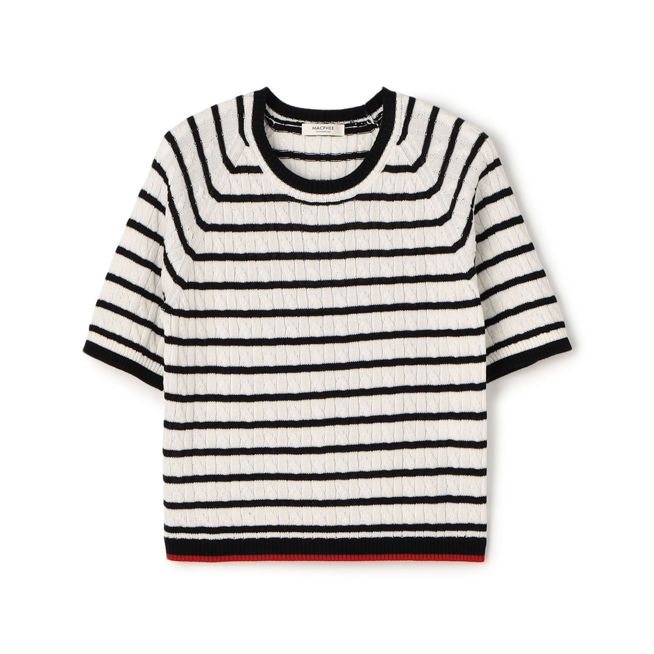 ギザケーブル ハーフスリーブプルオーバー｜トゥモローランド 公式通販