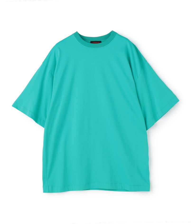 CABaN コットン ドロップショルダークルーネックプルオーバー