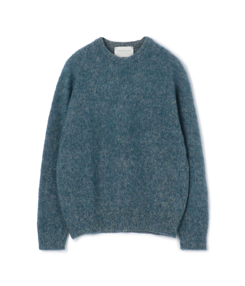 TOMORROWLAND Tricot ウールシャギー クルーネックプルオーバー