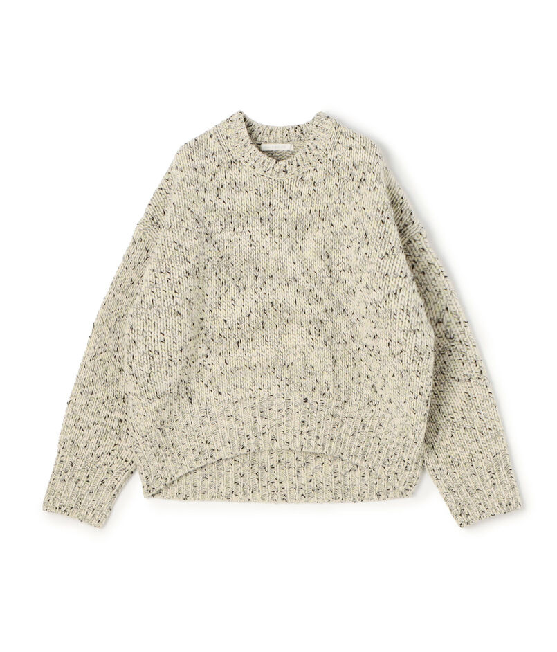 セサミメランジ クルーネックプルオーバー