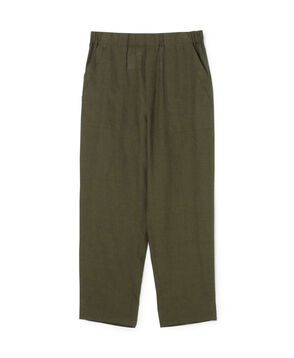 リネンポプリン イージーパンツ