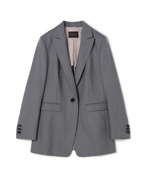 ウーステッドカルゼ 1Bテーラードジャケット