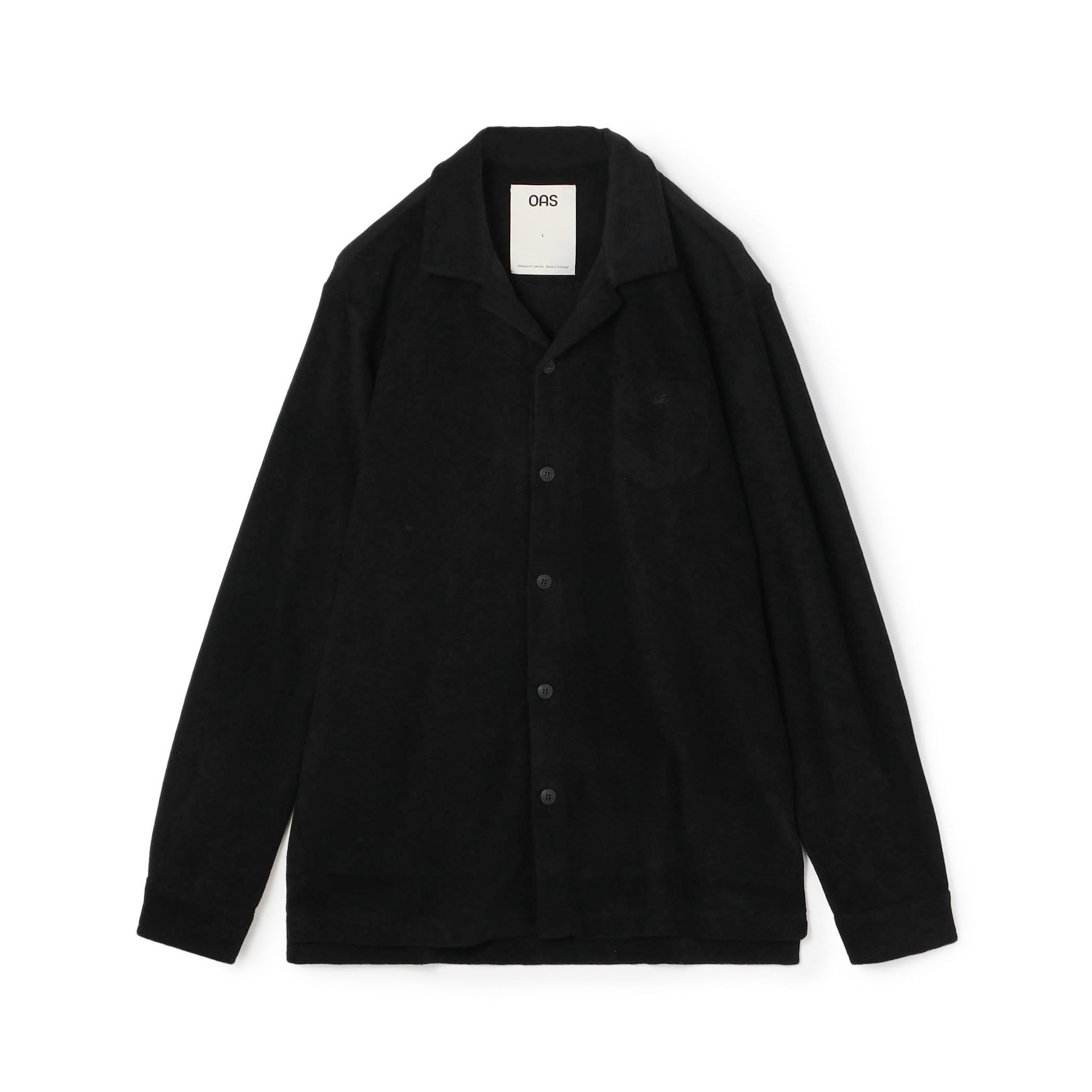 別注】OAS×Edition BLACK TERRY CAMISA SHIRT｜トゥモローランド 公式通販