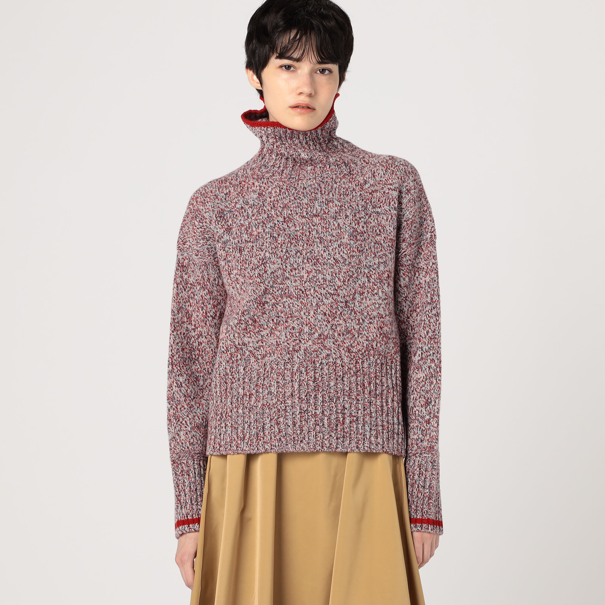 ファインラムズウール タートルネックプルオーバー｜トゥモローランド