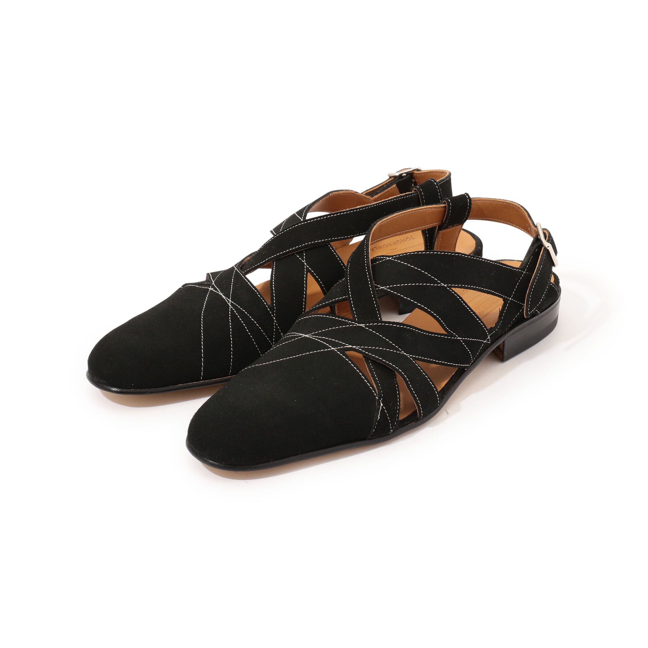 別注】HIDETAKA FUKAYA per TOMORROWLAND スエード グルカサンダル