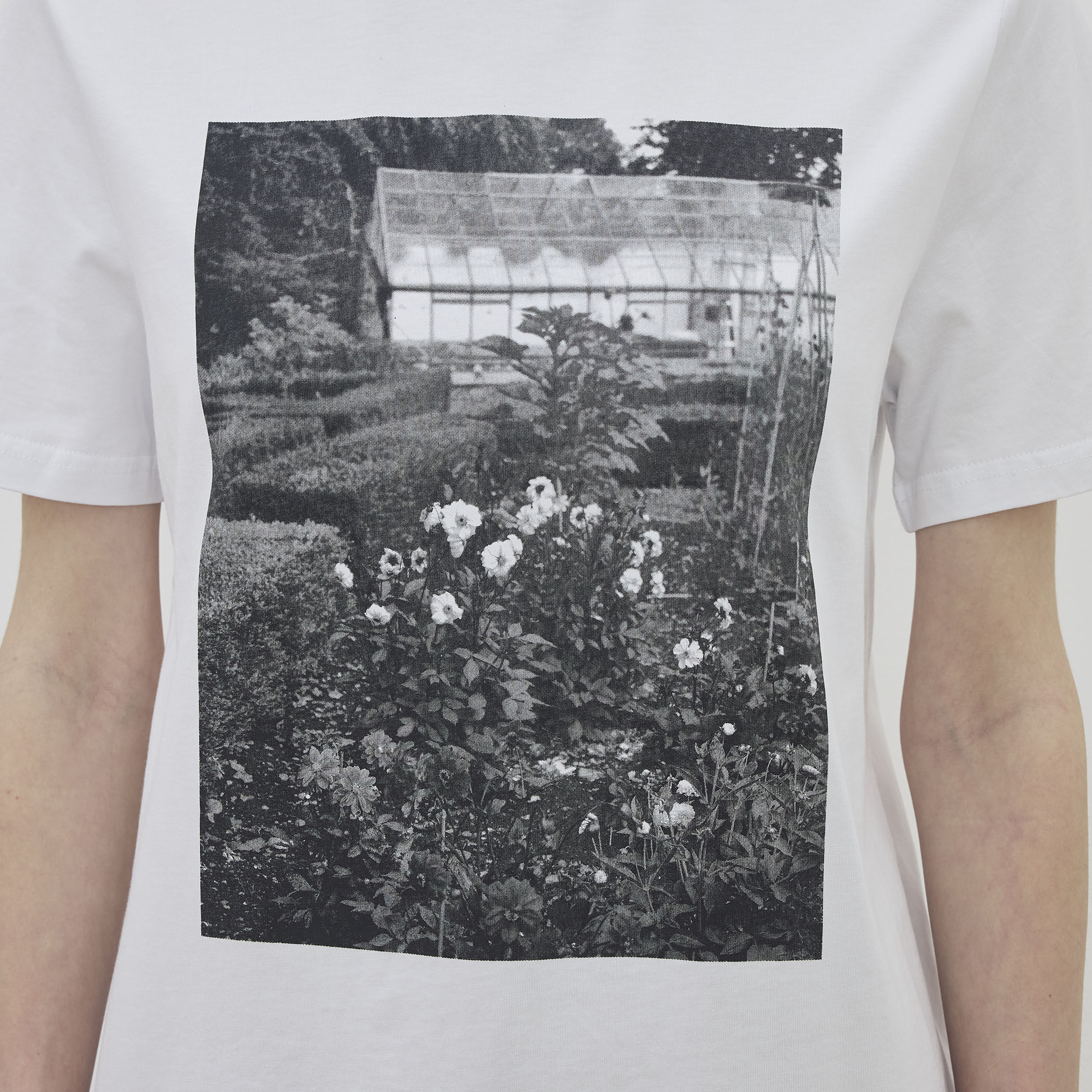 drawer 別注 LISA KING FLOWER TEE  ブラミンク 別注】 LISA KING ROSETTA ハーフスリーブプルオーバー