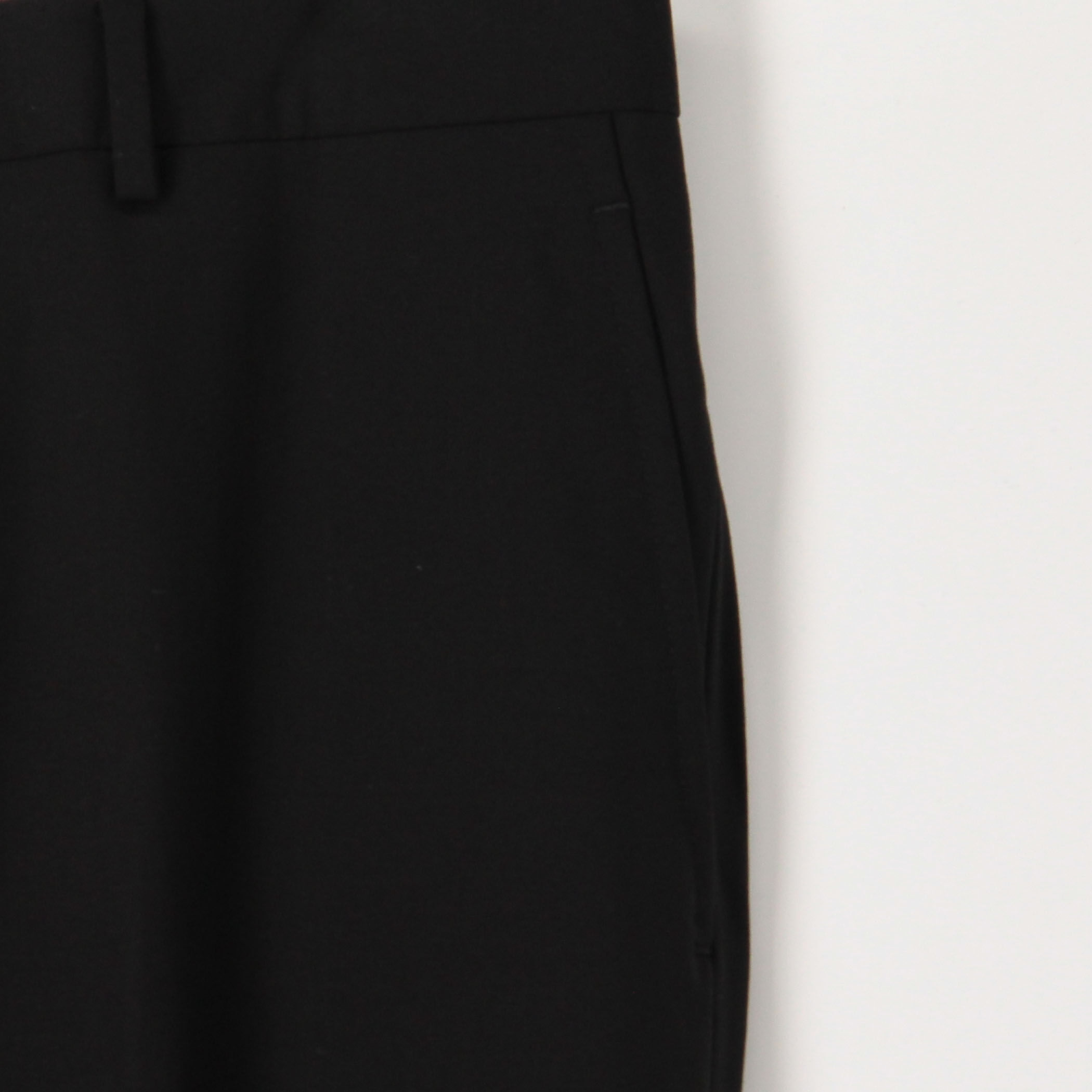 Super130'sウール ノープリーツスリムスラックス DRAGO