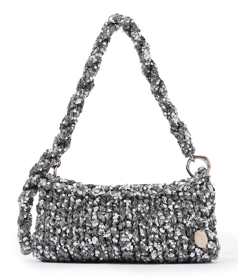 JIL SANDER SEQUINS SHOULDER スパンコールショルダーバッグ