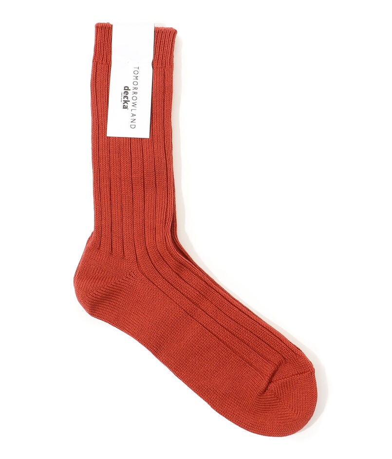 【別注】decka Heavyweight Socks リブソックス