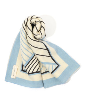 TOMORROWLAND SQUARE KNIT ストール