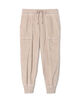 コットンコーデュロイ 裾リブパンツ WUSC1677
