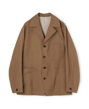 ■SUPER120&rsquo;Sウール シングルブレステッド 4Bバルカラージャケット