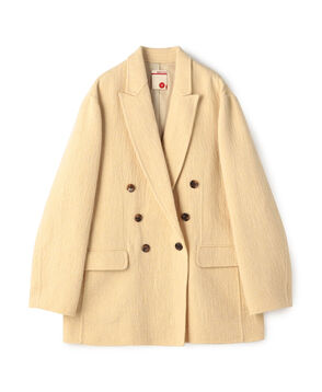 オートミールダブルフェイス リバージャケットコート