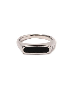 TOM WOOD Mario Ring Onyx リング