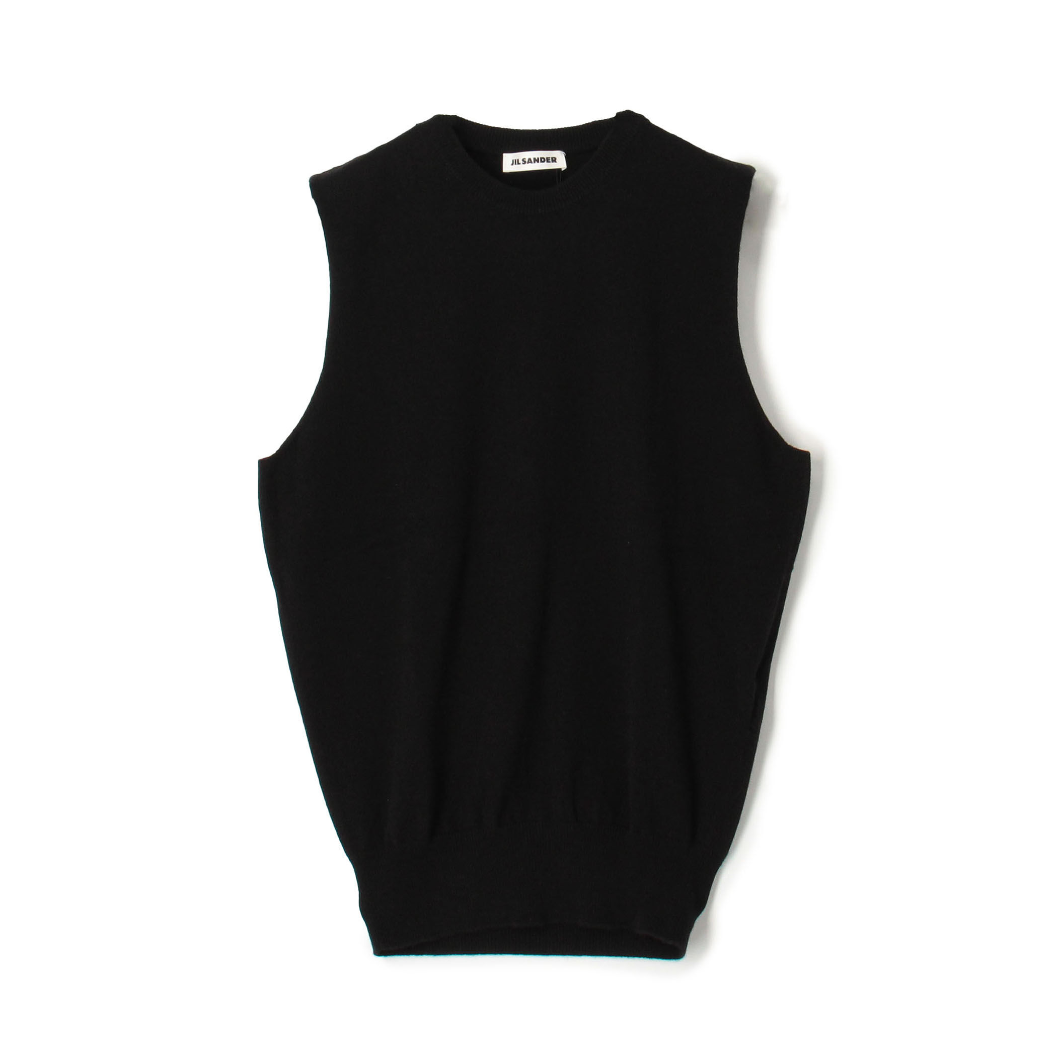JIL SANDER VEST SHIRT BLACK 【新品・未使用】 JIL SANDER (ジルサンダー) VEST 20 / BLACK | Detail Application