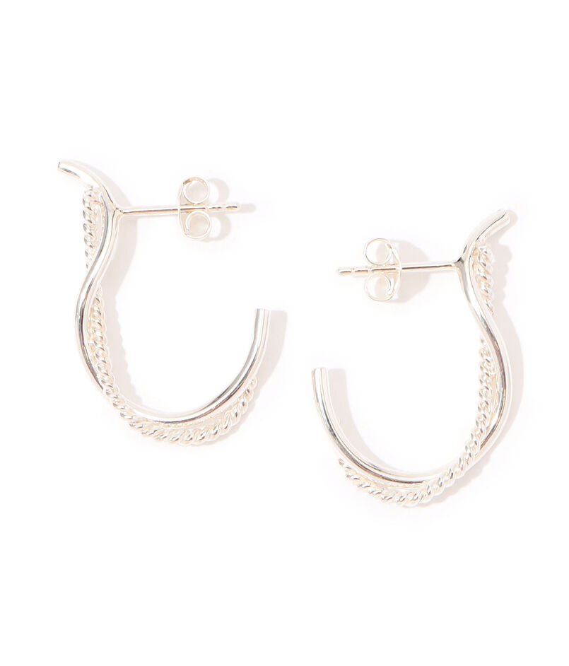 BAR Jewellery CONTRA シルバーピアス