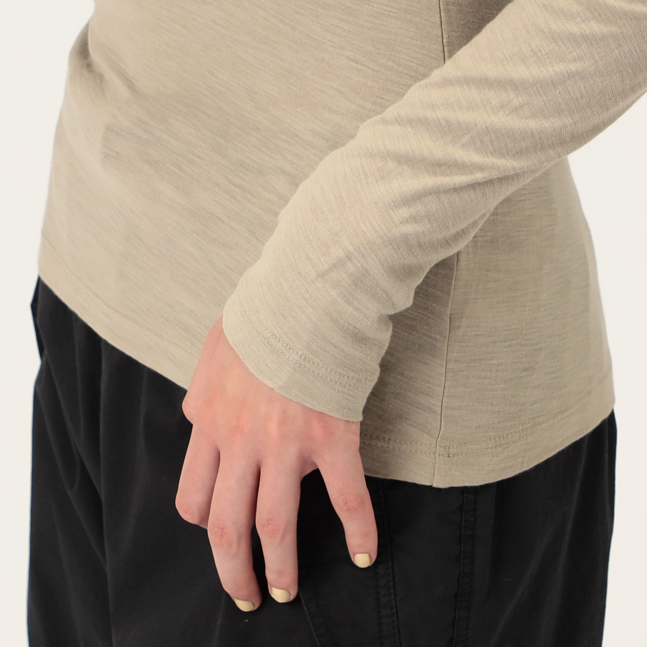 スラブジャージー ロングスリーブプルオーバー WUA3361