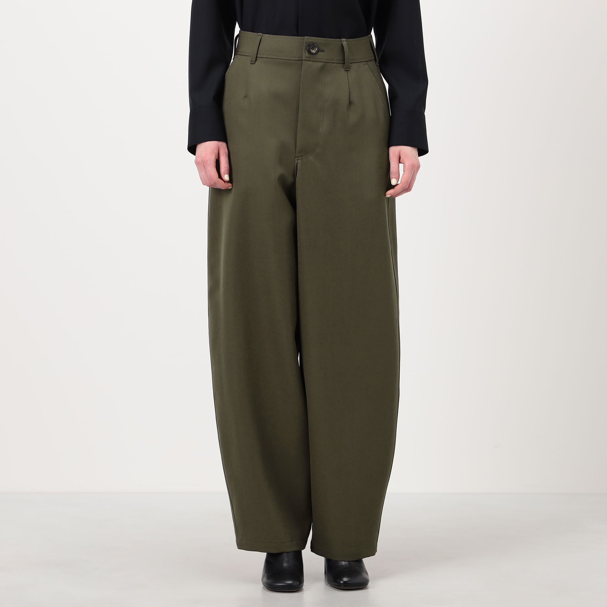 別注】THE RERACS × Edition WIDE BALLEL PANTS バレルパンツ