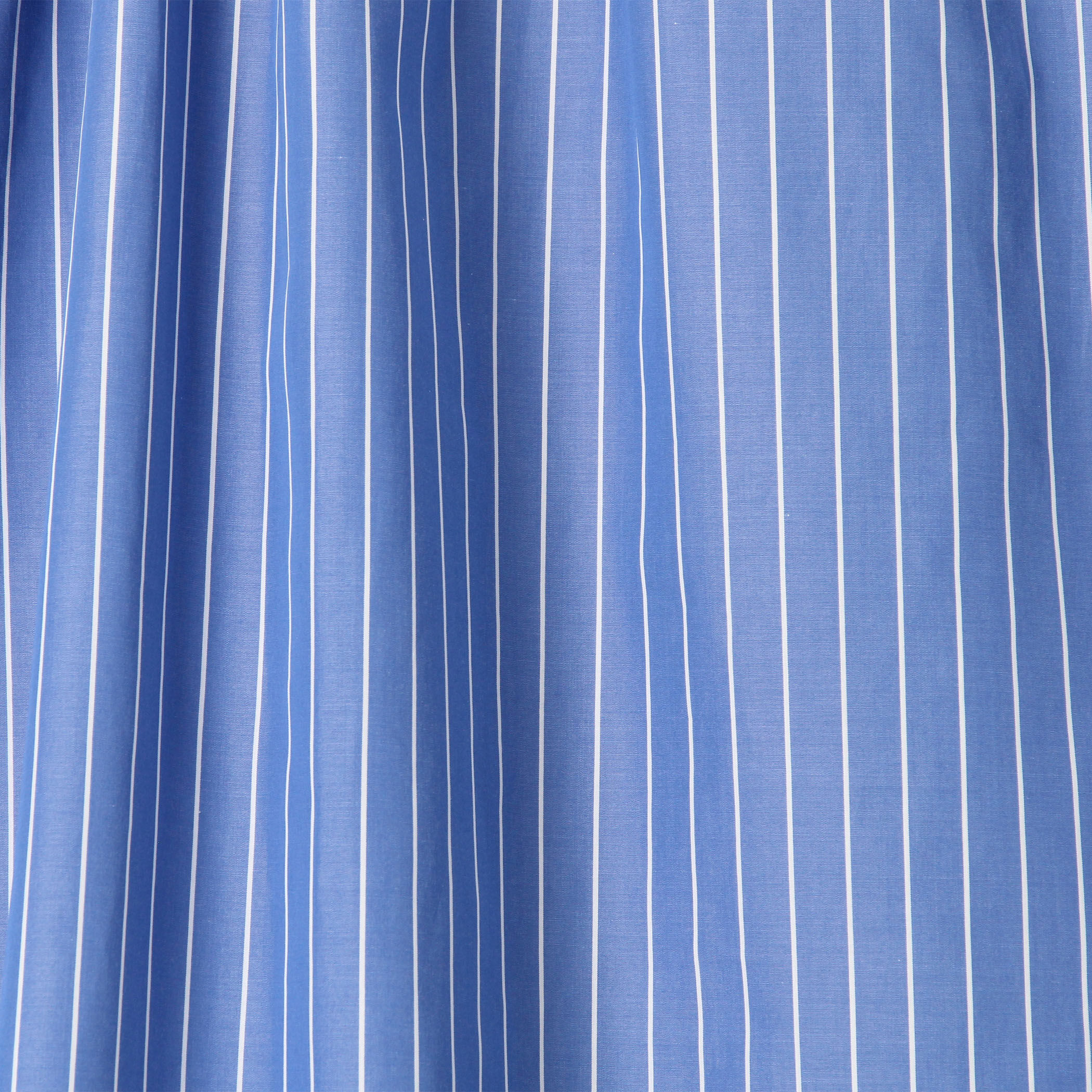 コットンブロード スタンドカラーチュニックブラウス