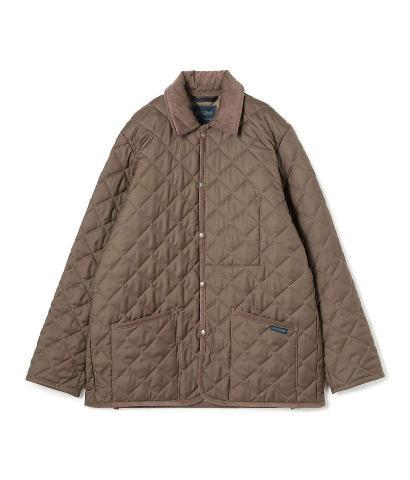 【別注】LAVENHAM DENHAM ウールキルティングブルゾン V.B.CANONICO