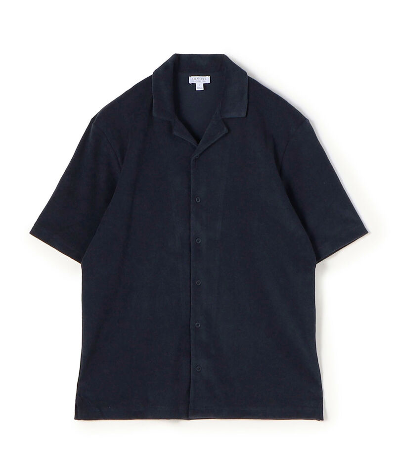 SUNSPEL TOWELLING CAMP COLLAR キャンプカラーシャツ