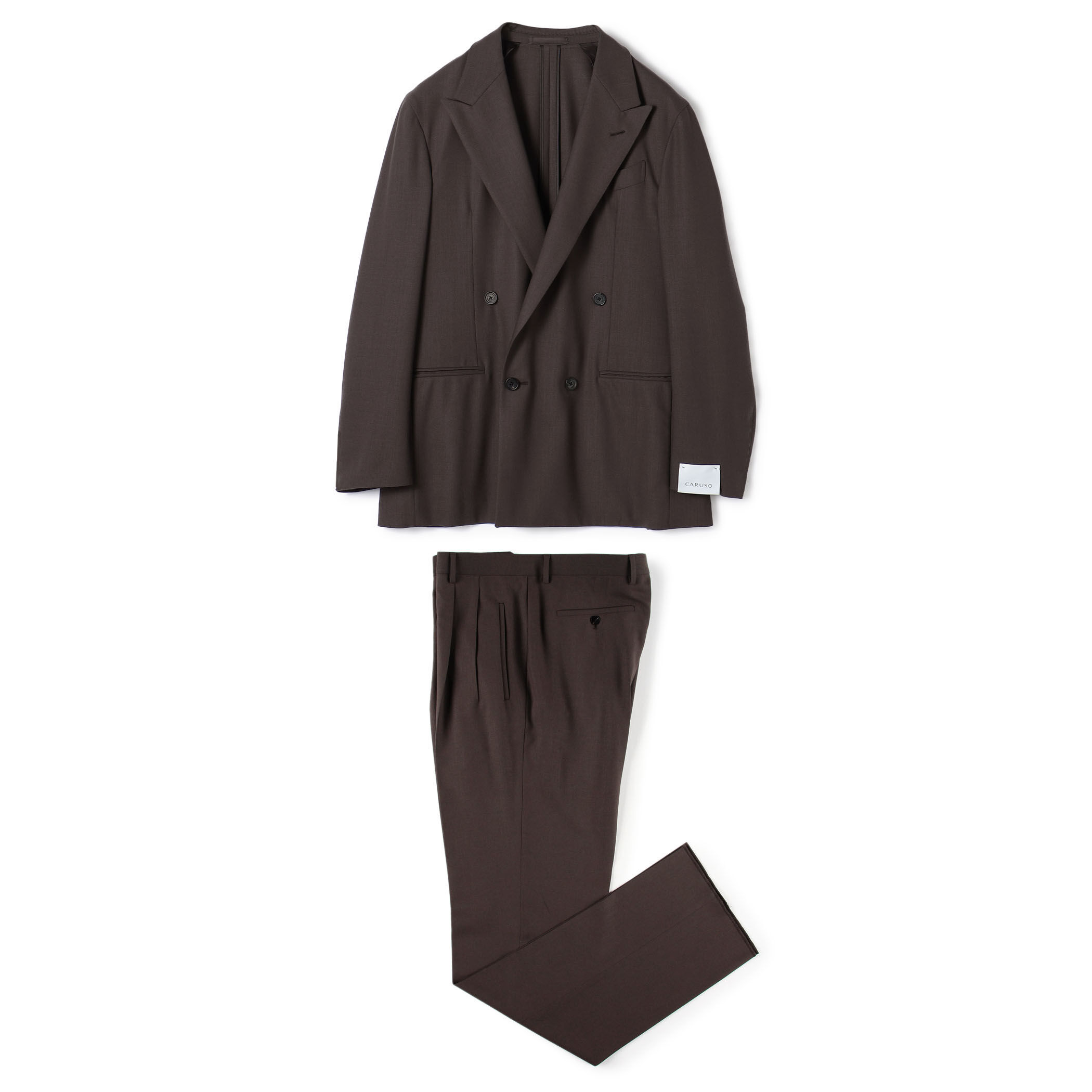 CARUSO ウール ダブルブレステッド4Bスーツ｜トゥモローランド 公式通販