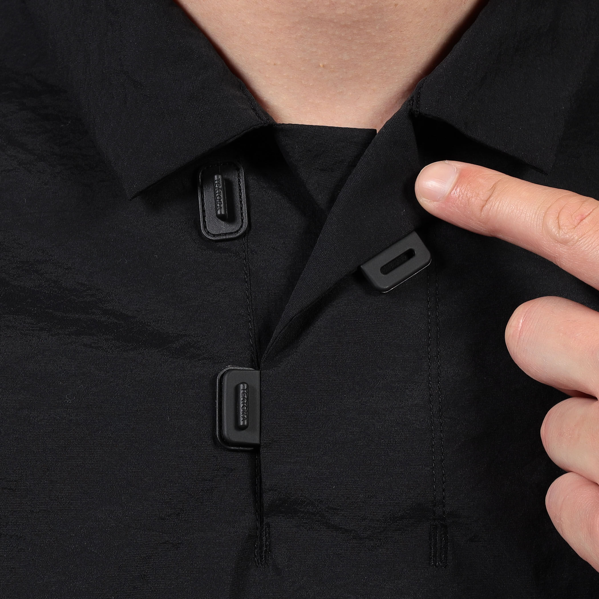 TEATORA/テアトラ CAPSULESNAP POLO SHIRT - AQUAKINESIS【MAPS