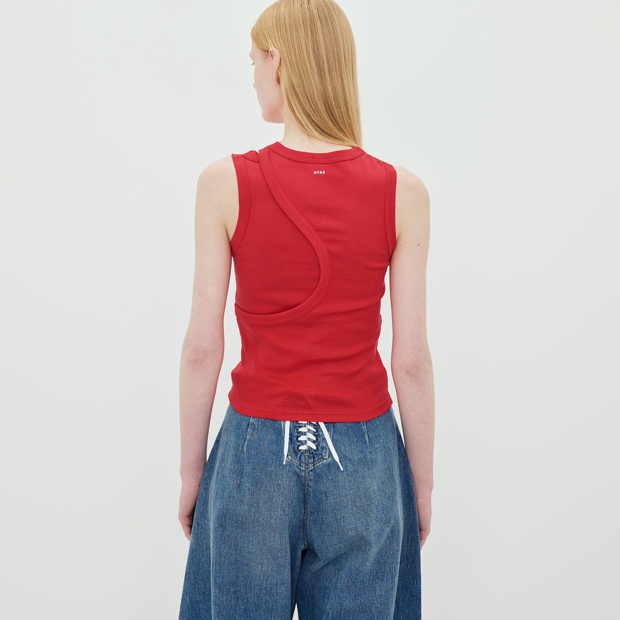 HYKE LAYERED TANK TOP レイヤードタンクトップ｜トゥモローランド