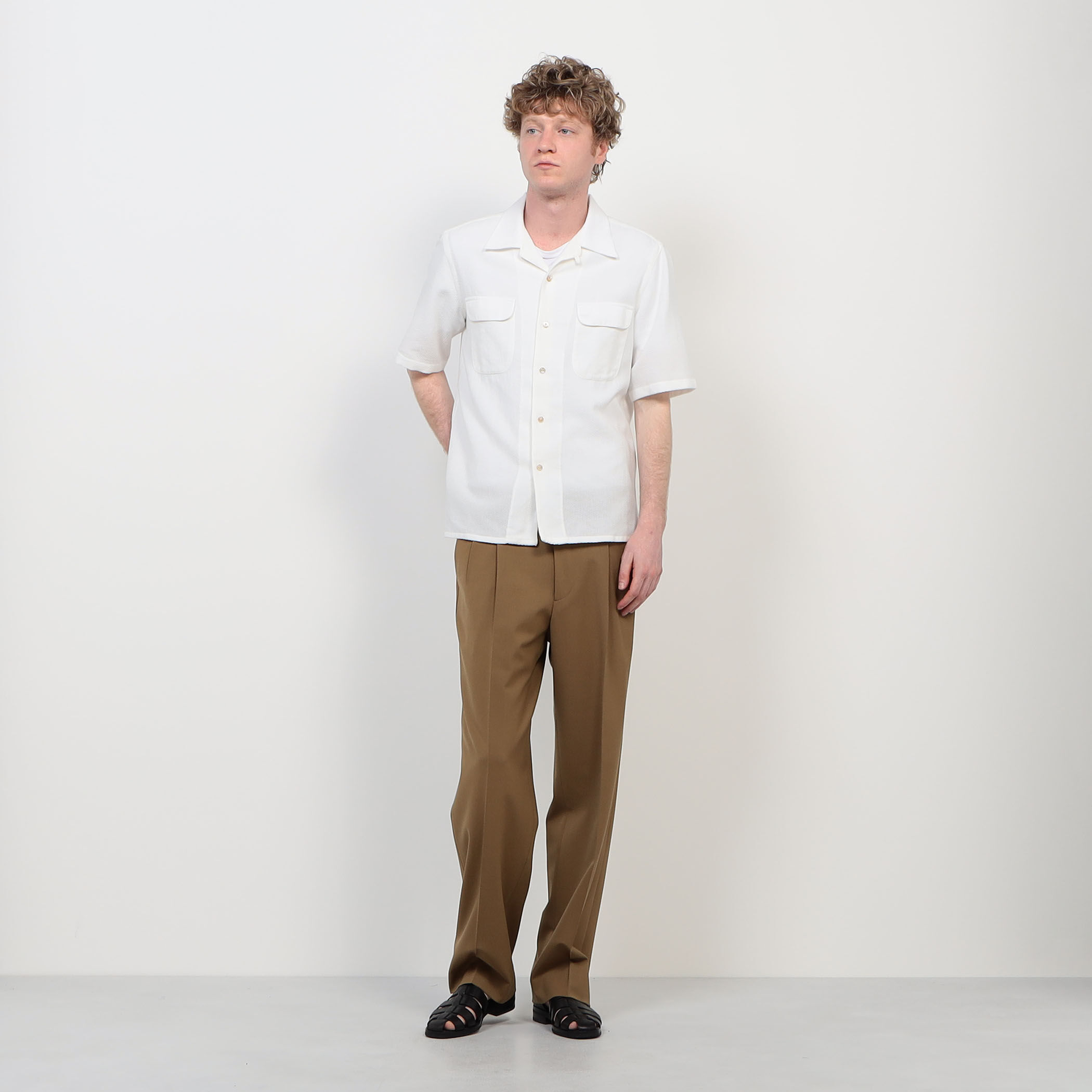 別注】Salvatore Piccolo BRYAN コットンメッシュ ダブルポケット