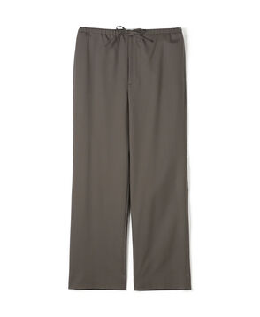 Super120's ウォッシャブルウール リラックスパンツ