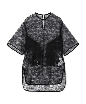 Mame Kurogouchi Raschel Lace Embroidered Top レースエンブロイダリーブラウス