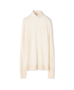 カシミヤ タートルネックプルオーバー