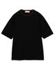 スーピマコットンシルケット リンキングニット襟Tシャツ