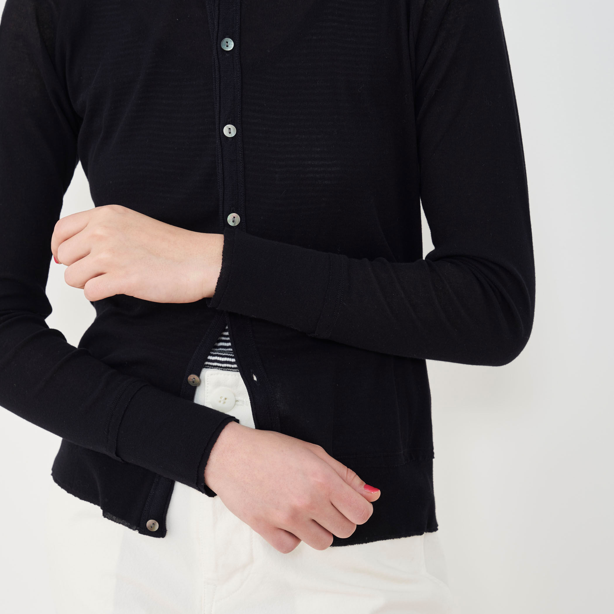 新品　ギャルリーヴィー　２万円　リネンジャージー フーデッドカーディガン 新品 ギャルリーヴィー 2万円 リネンジャージー フーデッド