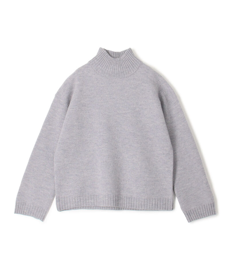 【WEB先行予約】フェルテッドウール タートルネックニット