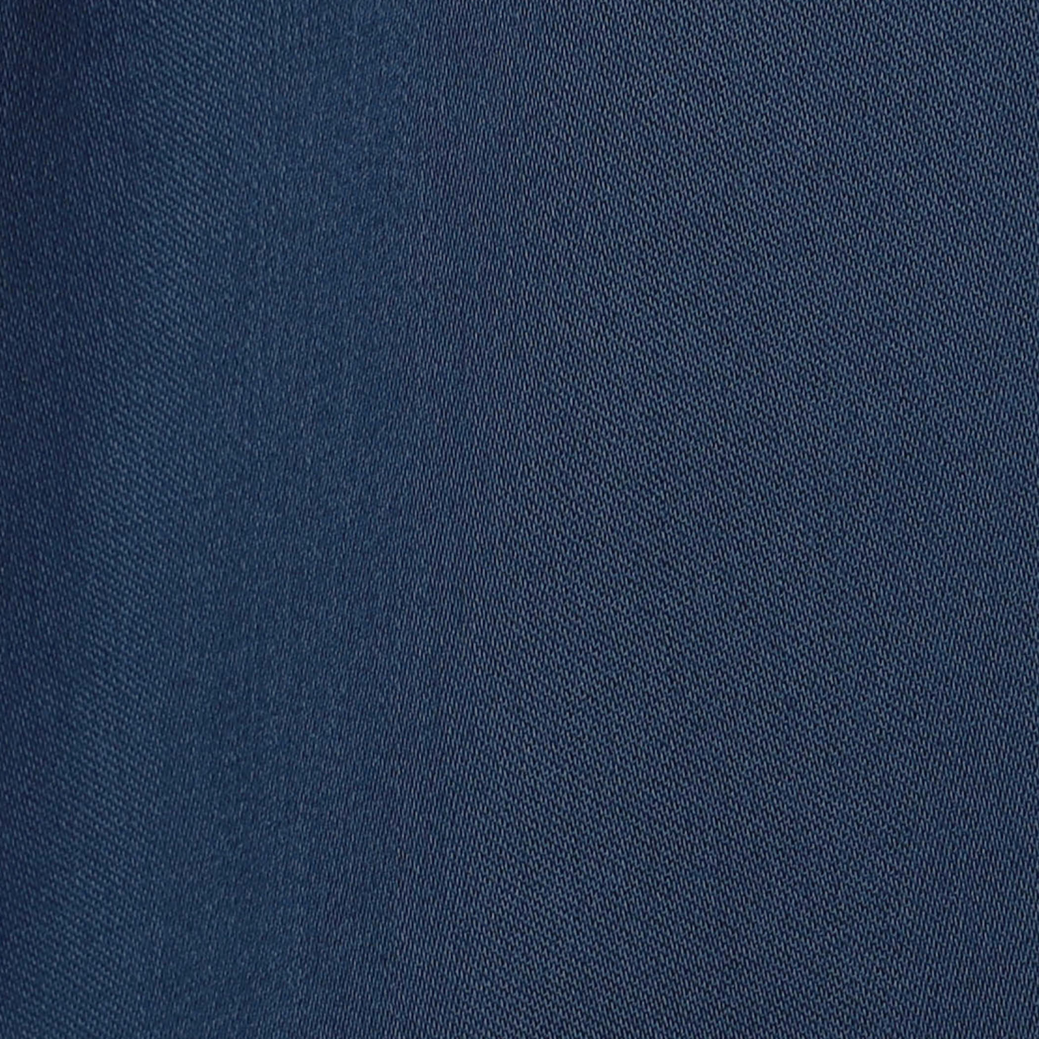 ウォッシャブルサテン スタンドギャザーカラーブラウス