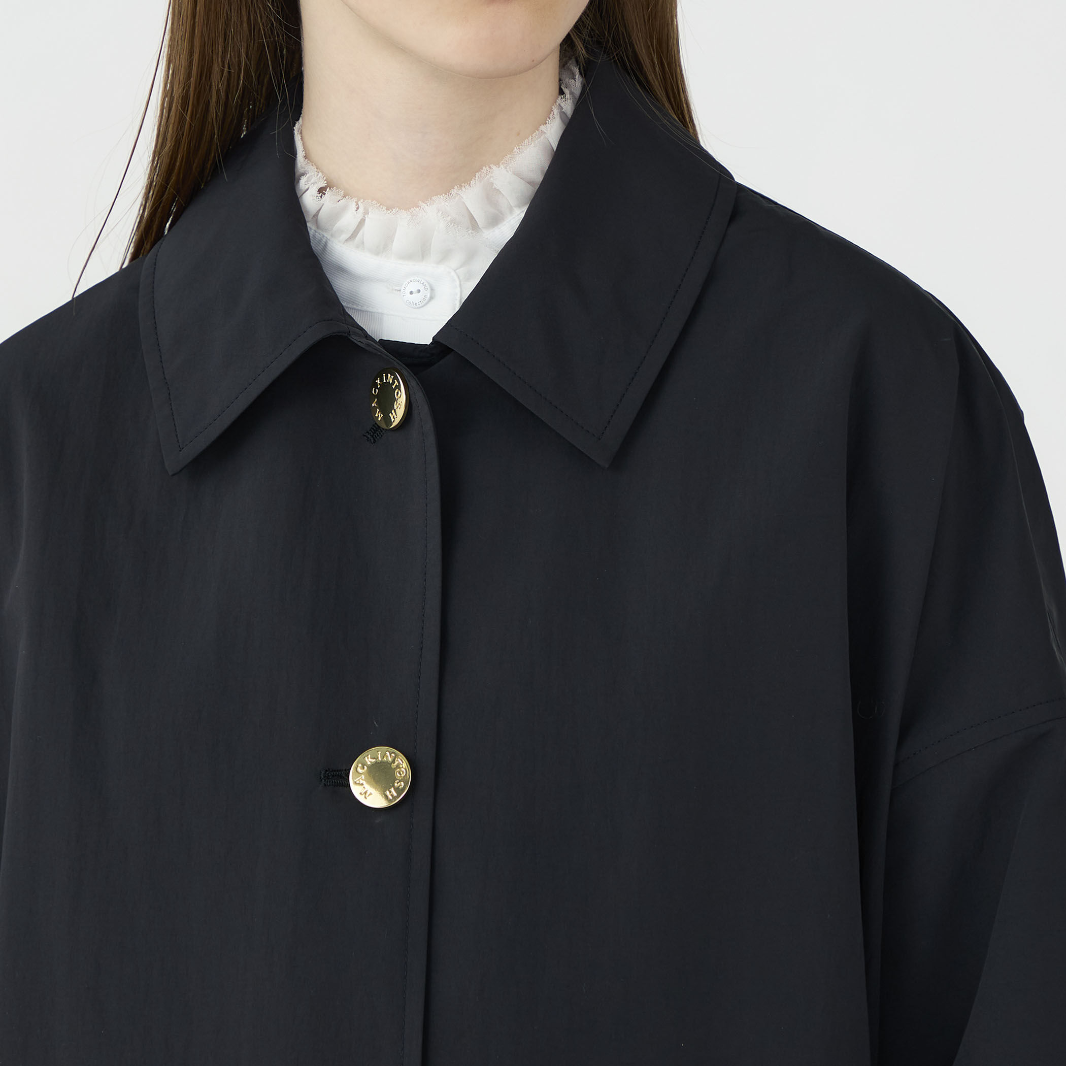 【別注】MACKINTOSH HUMBIE LONG コート　ブラック 別注】MACKINTOSH HUMBIE LONG コート｜トゥモローランド 公式サイト