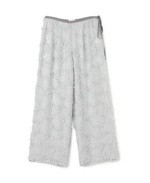 ブルームエンブロイダリー リラックスパンツ