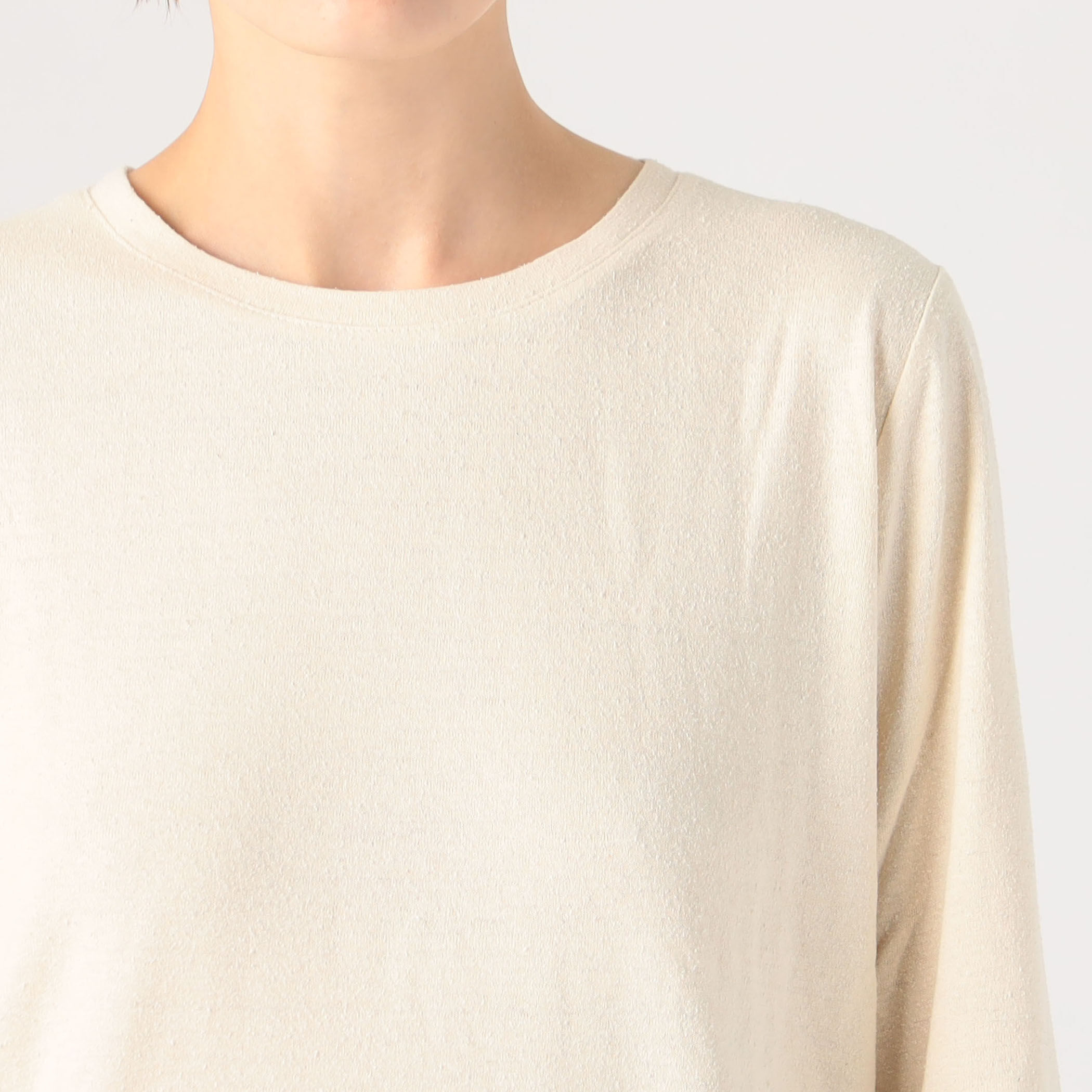 BASERANGE SILK LONG SLEEVE TOP｜トゥモローランド 公式通販