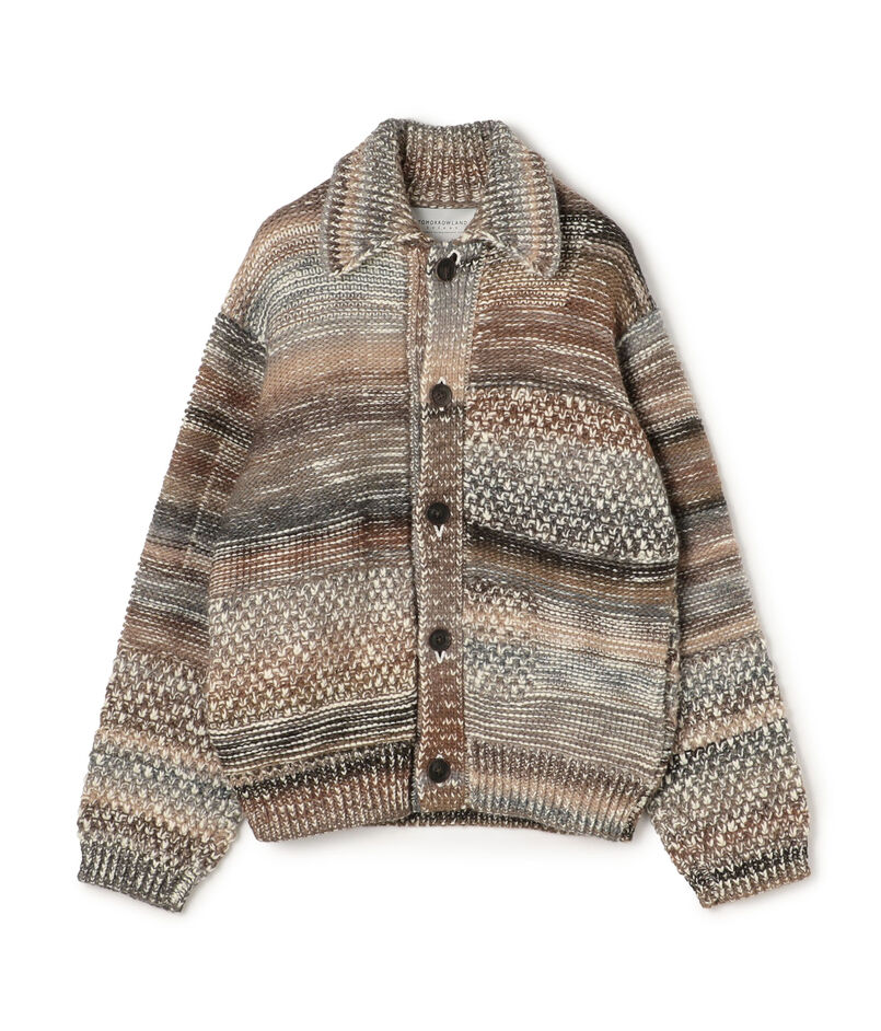 TOMORROWLAND tricot ウール アクリル ニットブルゾン