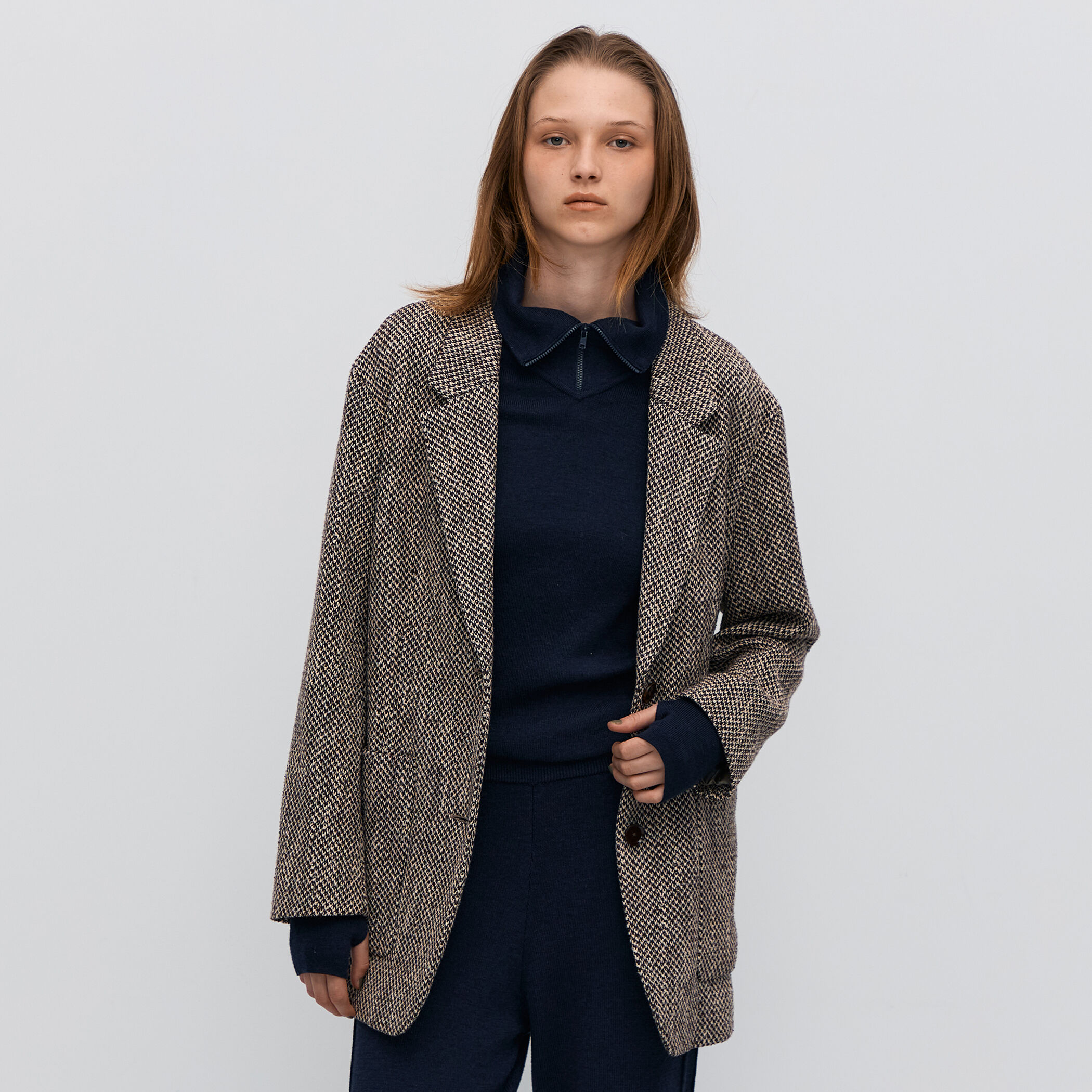 ライトツイード コートジャケット｜トゥモローランド 公式通販