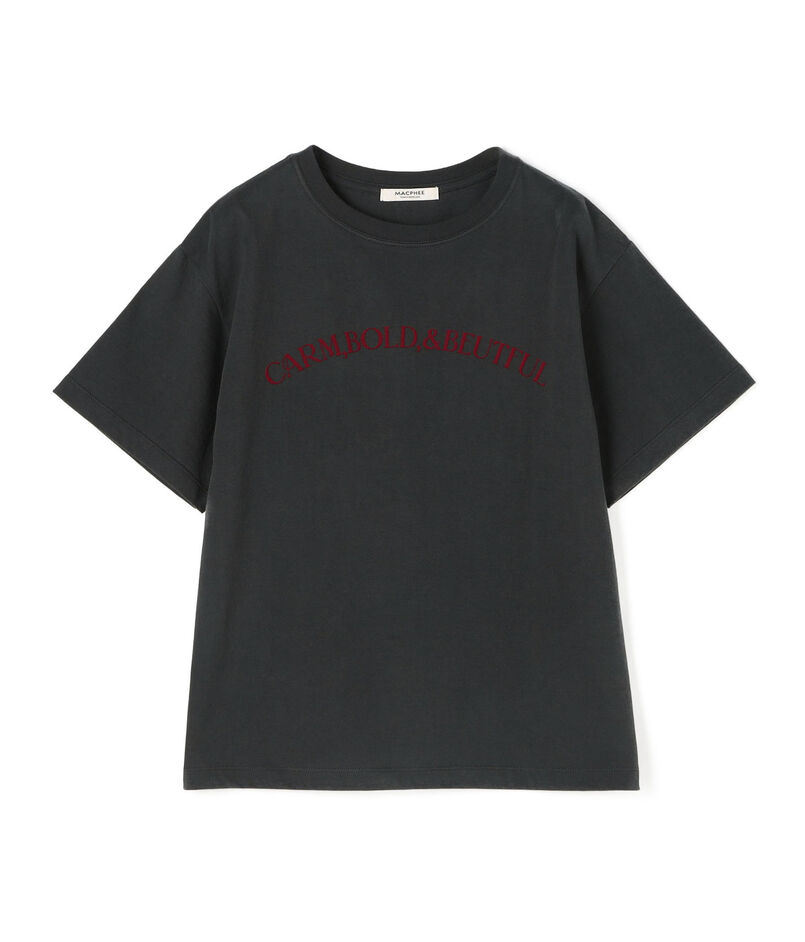 コットンロゴプリント Tシャツ