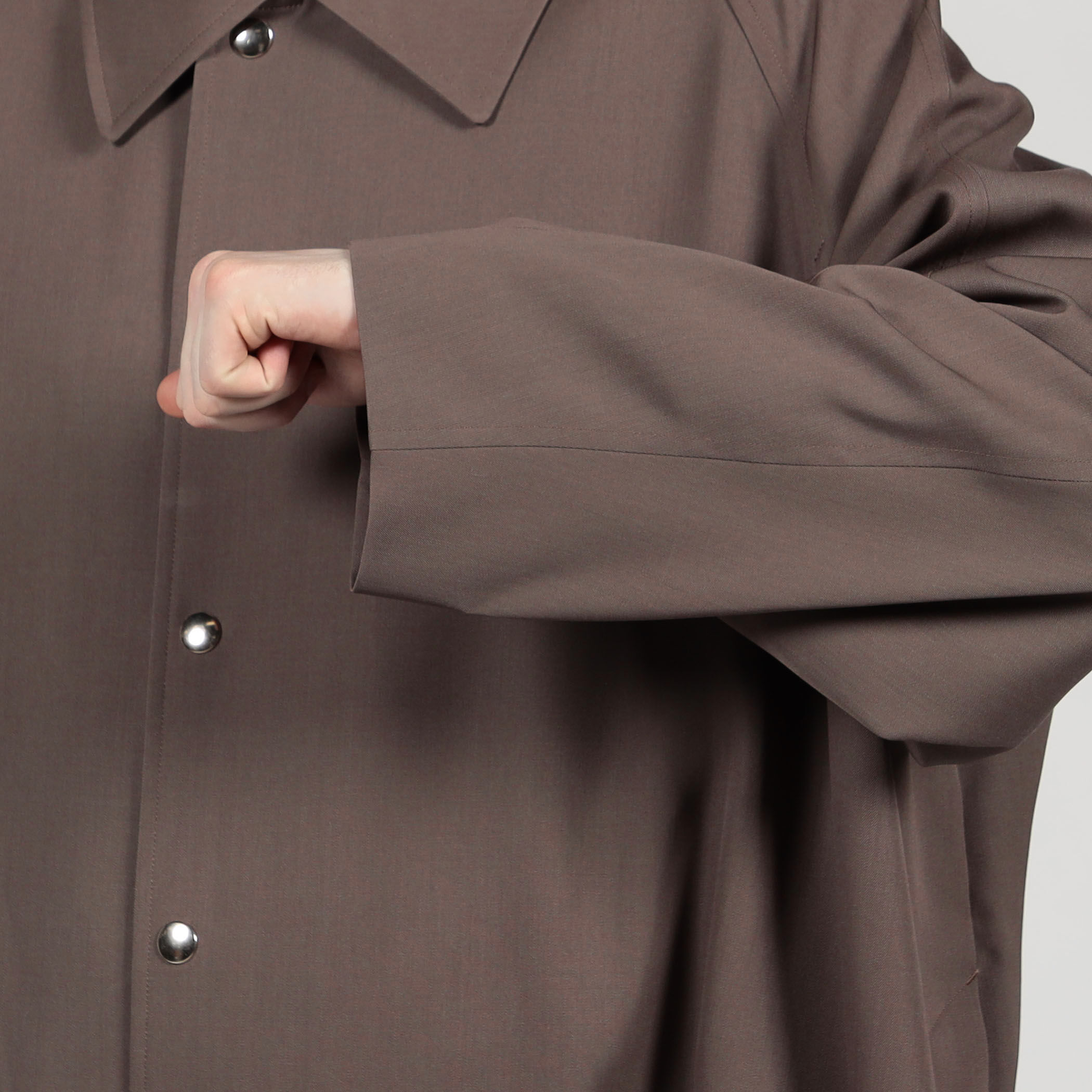 ジャケット・アウター The CLASIK BAL COLLAR PONCHO (TAUPE) The CLASIK BAL COLLAR PONCHO｜トゥモローランド 公式通販