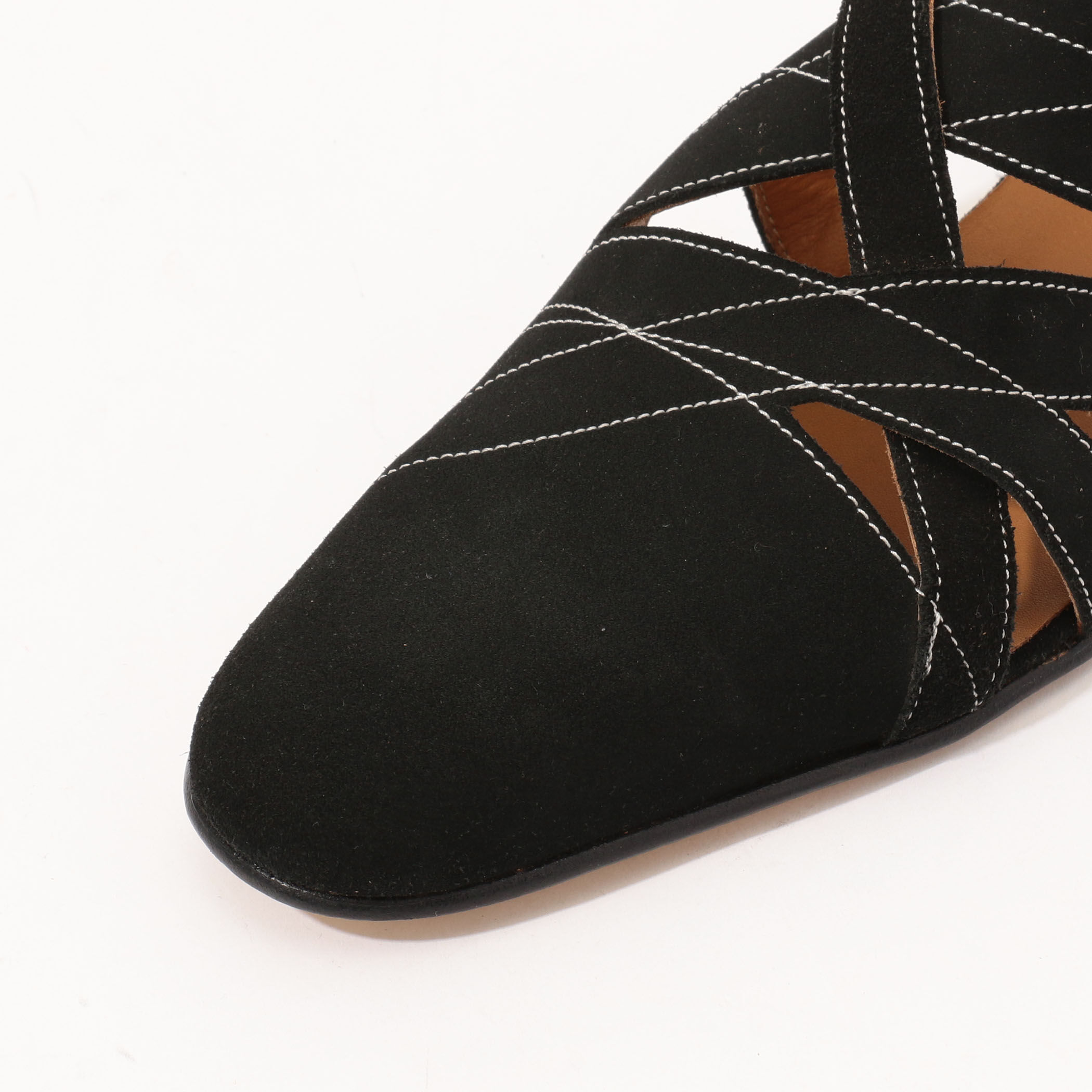 別注】HIDETAKA FUKAYA per TOMORROWLAND スエード グルカサンダル